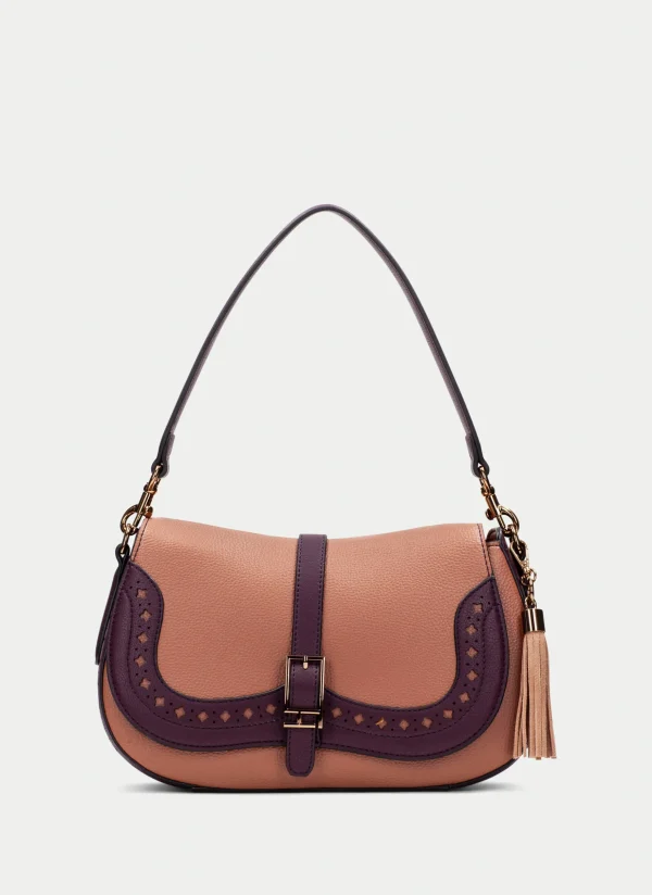 Bolso de Hombro  almond-vino