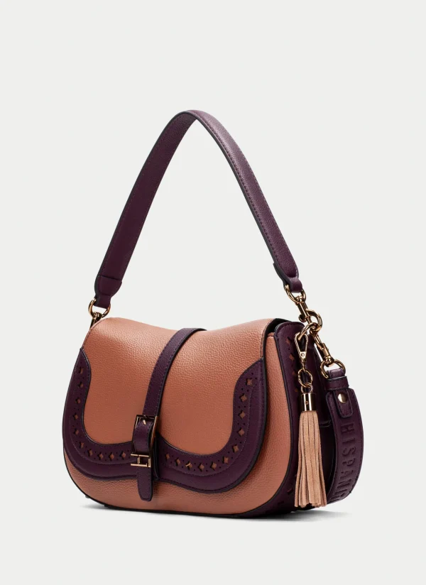 Bolso de Hombro  almond-vino