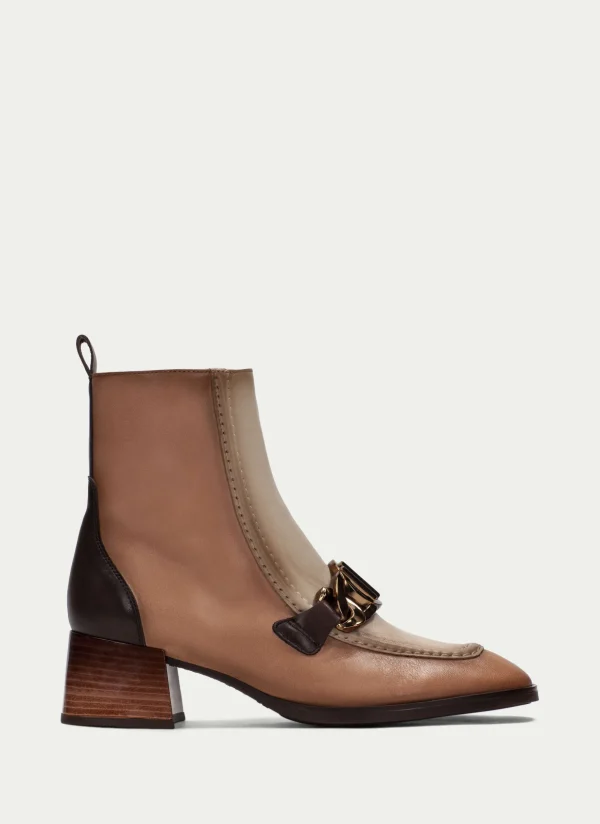 Botin charlize apricot-marfil