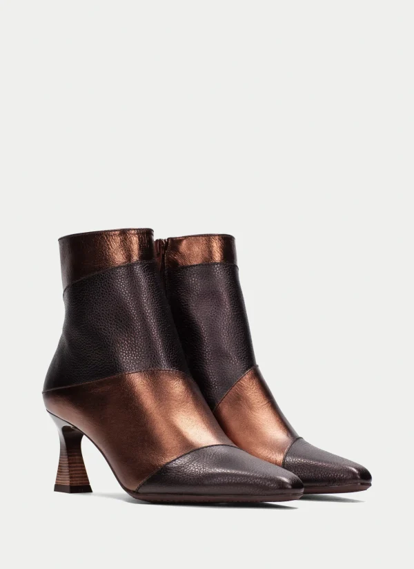 Botin dalia marron-bronce