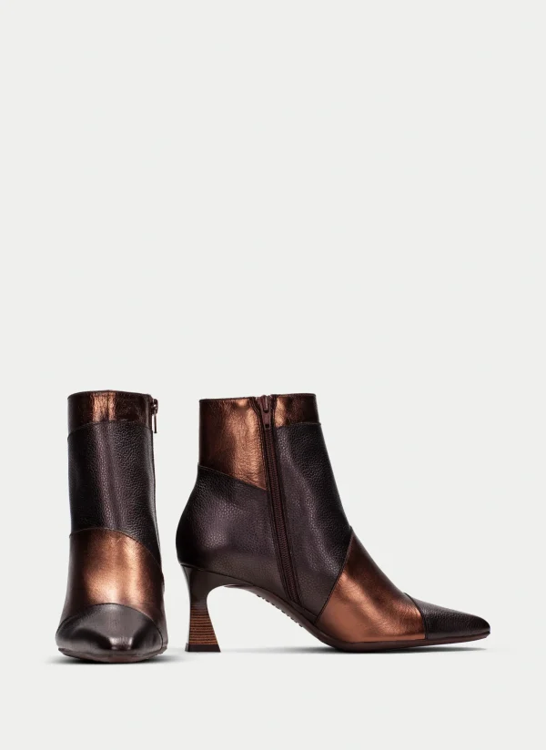 Botin dalia marron-bronce