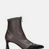 Botin dalia negro-plomo