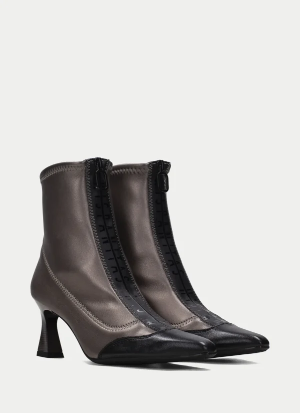 Botin dalia negro-plomo