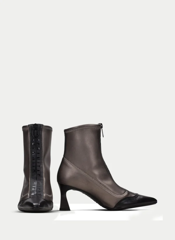 Botin dalia negro-plomo