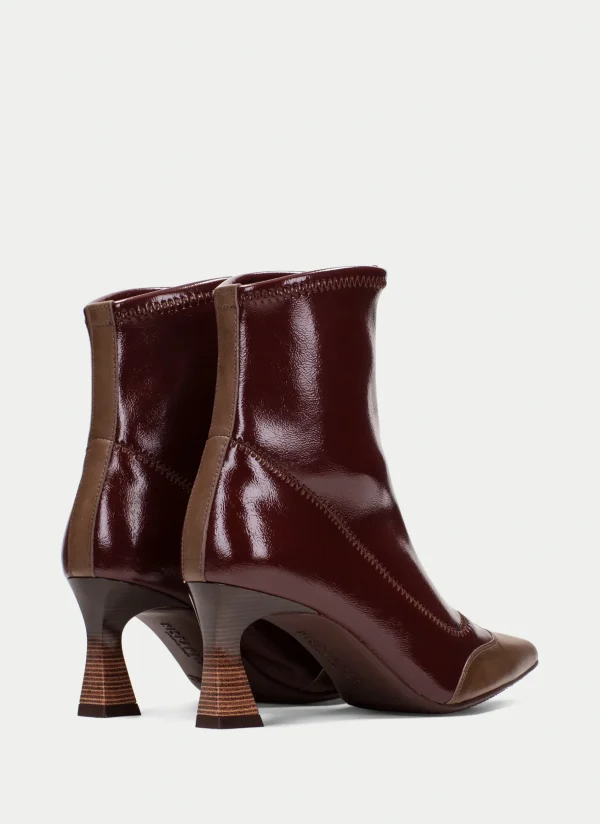 Botin dalia taupe-marron