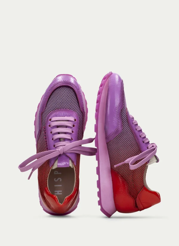 Deportivo loira violet-rojo