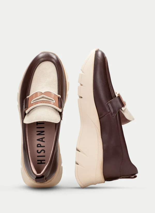 Mocasin Sport helsinki marron-milk