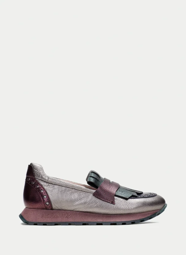 Mocasin Sport loira multi-metal