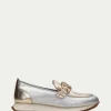 Mocasin Sport loira oro-plata